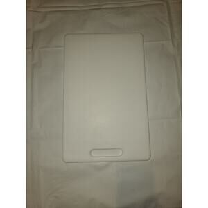 Unbranded New White Durable Cutting Board Great Condition 15 x 10" Polyethylene
